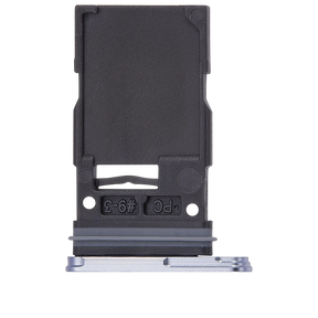 Single Sim Card Tray Replacement Compatible For Samsung Galaxy S25 / S25 Plus (Premium) (Iceblue)