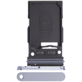 Single Sim Card Tray Replacement Compatible For Samsung Galaxy S25 / S25 Plus (Premium) (Iceblue)