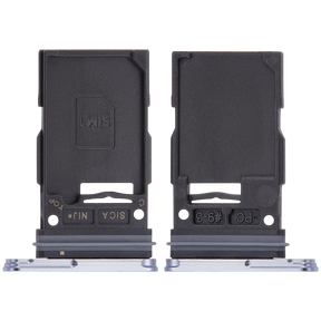 Single Sim Card Tray Replacement Compatible For Samsung Galaxy S25 / S25 Plus (Premium) (Iceblue)