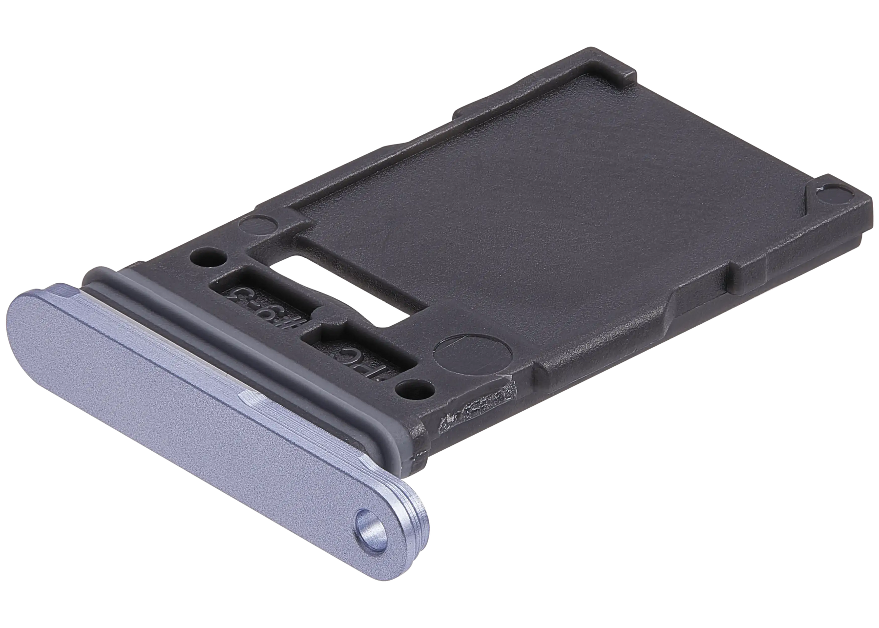 Single Sim Card Tray Replacement Compatible For Samsung Galaxy S25 / S25 Plus (Premium) (Iceblue)