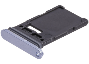 Single Sim Card Tray Replacement Compatible For Samsung Galaxy S25 / S25 Plus (Premium) (Iceblue)