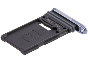 Single Sim Card Tray Replacement Compatible For Samsung Galaxy S25 / S25 Plus (Premium) (Iceblue)