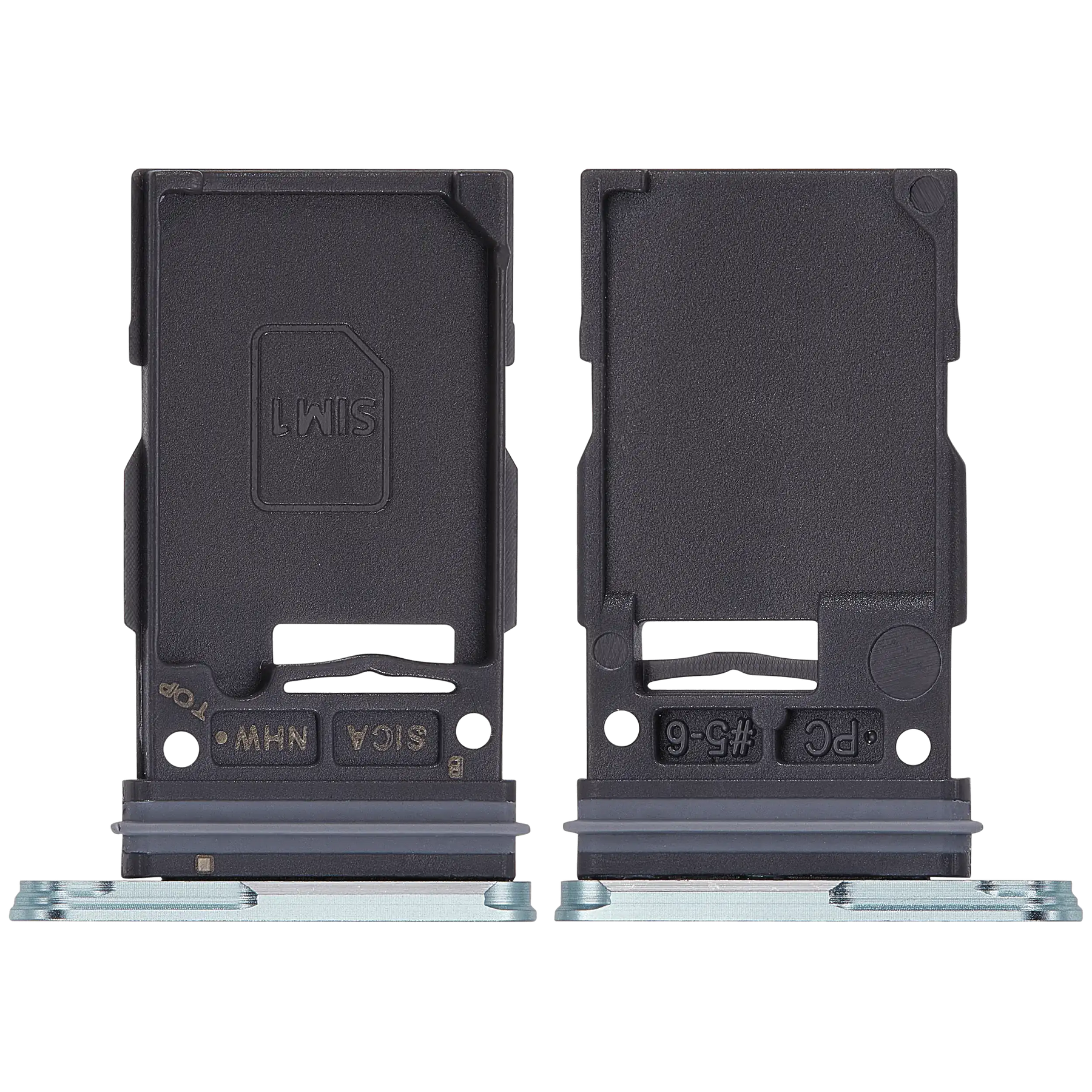 Single Sim Card Tray Replacement  Compatible For Samsung Galaxy S25 / S25 Plus (Premium) (Mint)