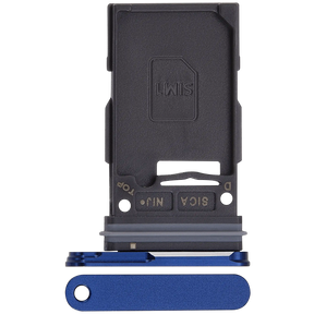 Single Sim Card Tray Replacement Compatible For Samsung Galaxy S25 / S25 Plus (Premium) (Navy)