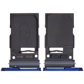 Single Sim Card Tray Replacement Compatible For Samsung Galaxy S25 / S25 Plus (Premium) (Navy)