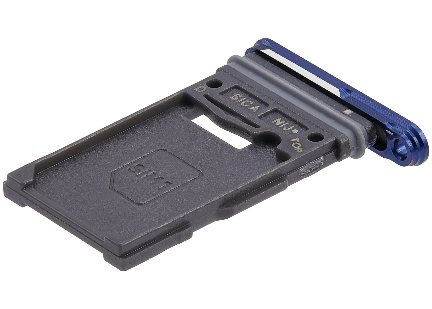 Single Sim Card Tray Replacement Compatible For Samsung Galaxy S25 / S25 Plus (Premium) (Navy)