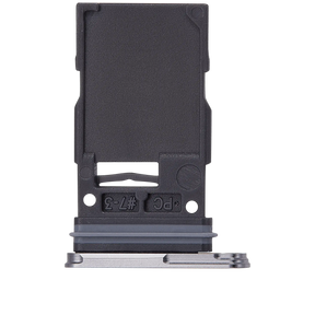 Single Sim Card Tray Replacement Compatible For Samsung Galaxy S25 / S25 Plus (Premium) (Silver Shadow)