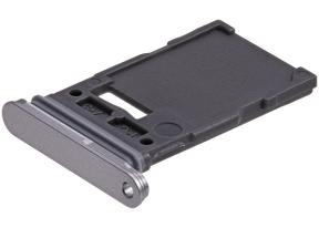 Replacement Single Sim Card Tray Compatible For Samsung Galaxy S25 / S25 Plus (Premium) (Silver Shadow)