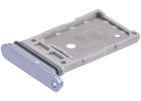 Dual Sim Card Tray Compatible For Samsung Galaxy S25 / S25 Plus Replacement (Premium) (Iceblue)
