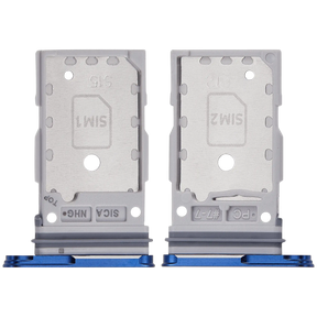 Dual Sim Card Tray Replacement Compatible For Samsung Galaxy S25 / S25 Plus (Premium) (Navy)
