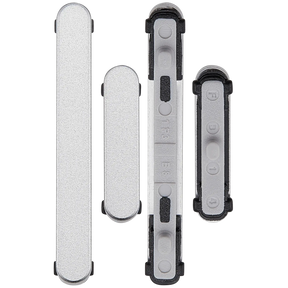 Hard Buttons (Power / Volume) Compatible For Samsung Galaxy S25 Ultra (Titanium Silver)