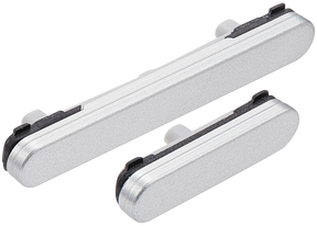 Hard Buttons (Power / Volume) Compatible For Samsung Galaxy S25 Ultra (Titanium Silver)