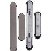 Hard Buttons (Power / Volume) Compatible For Samsung Galaxy S25 Ultra Replacement  (Titanium Gray)