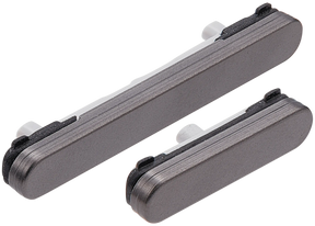 Hard Buttons (Power / Volume) Compatible For Samsung Galaxy S25 Ultra Replacement  (Titanium Gray)
