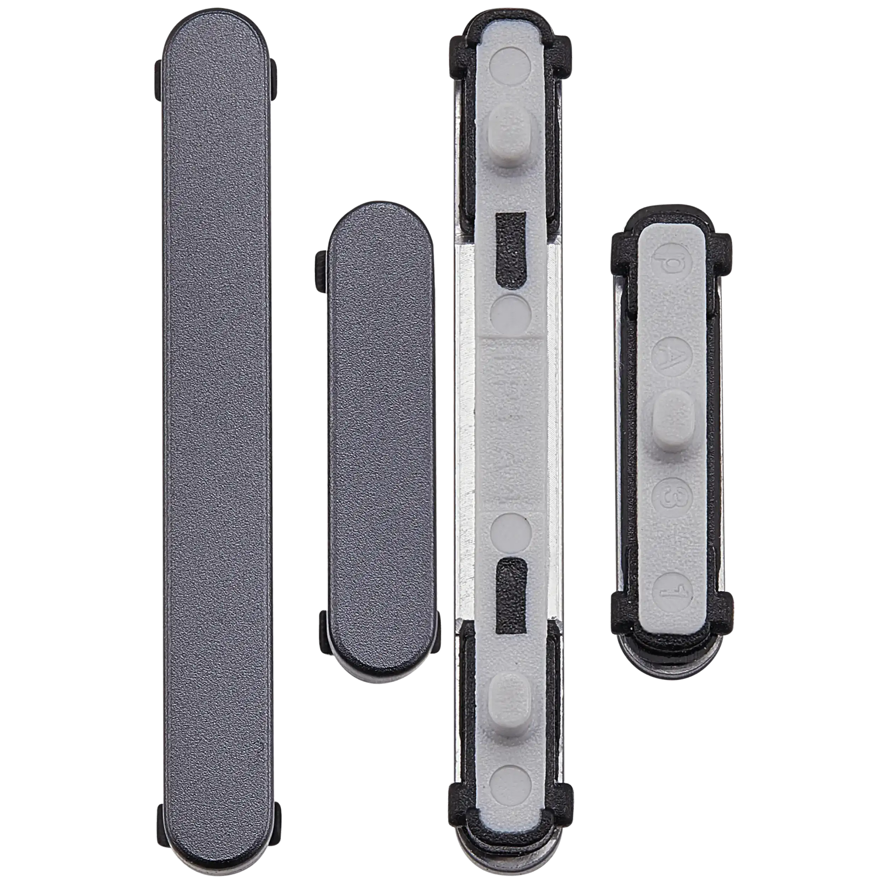 Hard Buttons (Power / Volume) Compatible For Samsung Galaxy S25 Ultra (Titanium Black)