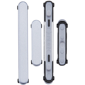 Hard Buttons Replacement (Power / Volume) Compatible For Samsung Galaxy S25 / S25 Plus (Premium) (Iceblue)