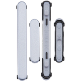 Hard Buttons Replacement  (Power / Volume) Compatible For Samsung Galaxy S25 / S25 Plus (Premium) (Iceblue)