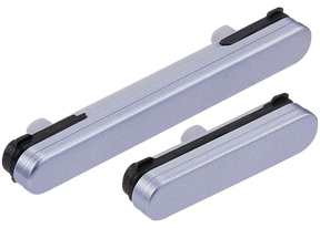 Hard Buttons Replacement  (Power / Volume) Compatible For Samsung Galaxy S25 / S25 Plus (Premium) (Iceblue)