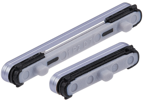 Hard Buttons Replacement  (Power / Volume) Compatible For Samsung Galaxy S25 / S25 Plus (Premium) (Iceblue)