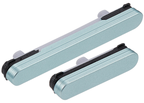 Hard Replacement Buttons (Power / Volume) Compatible For Samsung Galaxy S25 / S25 Plus (Premium) (Mint)