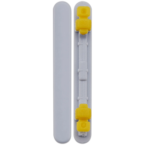 Hard Buttons (Volume) Compatible For Samsung Galaxy A16 4G (A165 / 2024) / A16 5G (A166 / 2024) (Premium) (Light Gray)