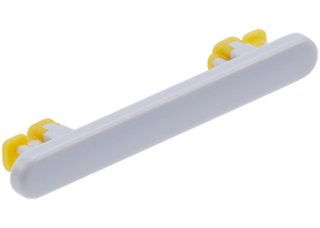 Hard Buttons (Volume) Compatible For Samsung Galaxy A16 4G (A165 / 2024) / A16 5G (A166 / 2024) (Premium) (Light Gray)