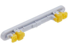 Hard Buttons (Volume) Compatible For Samsung Galaxy A16 4G (A165 / 2024) / A16 5G (A166 / 2024) (Premium) (Light Gray)