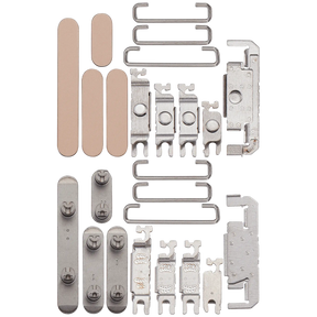 Hard Buttons (Power / Volume / Switch) Compatible For iPhone 16 Pro / 16 Pro Max (Desert Titanium)