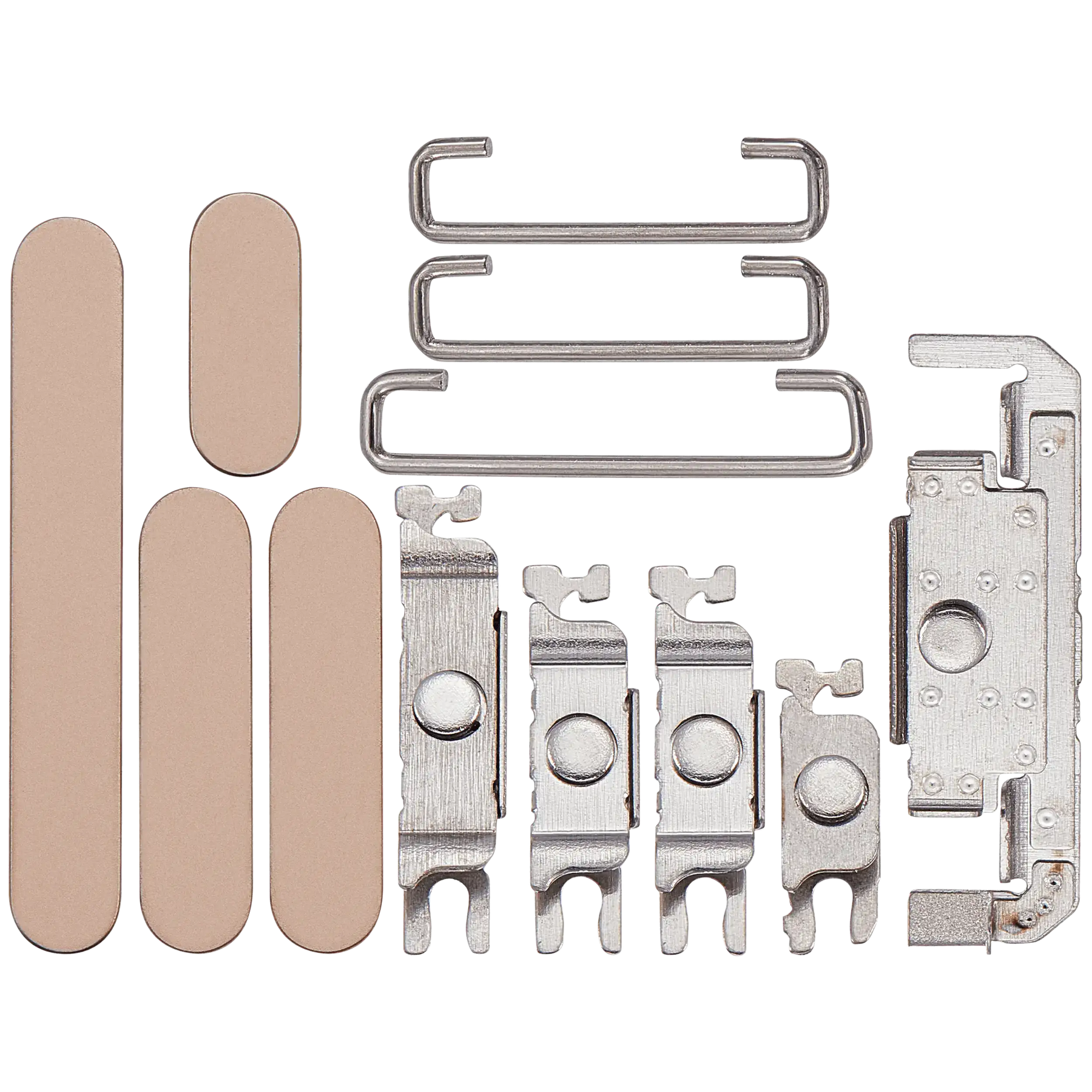 Hard Buttons (Power / Volume / Switch) Compatible For iPhone 16 Pro / 16 Pro Max (Desert Titanium)