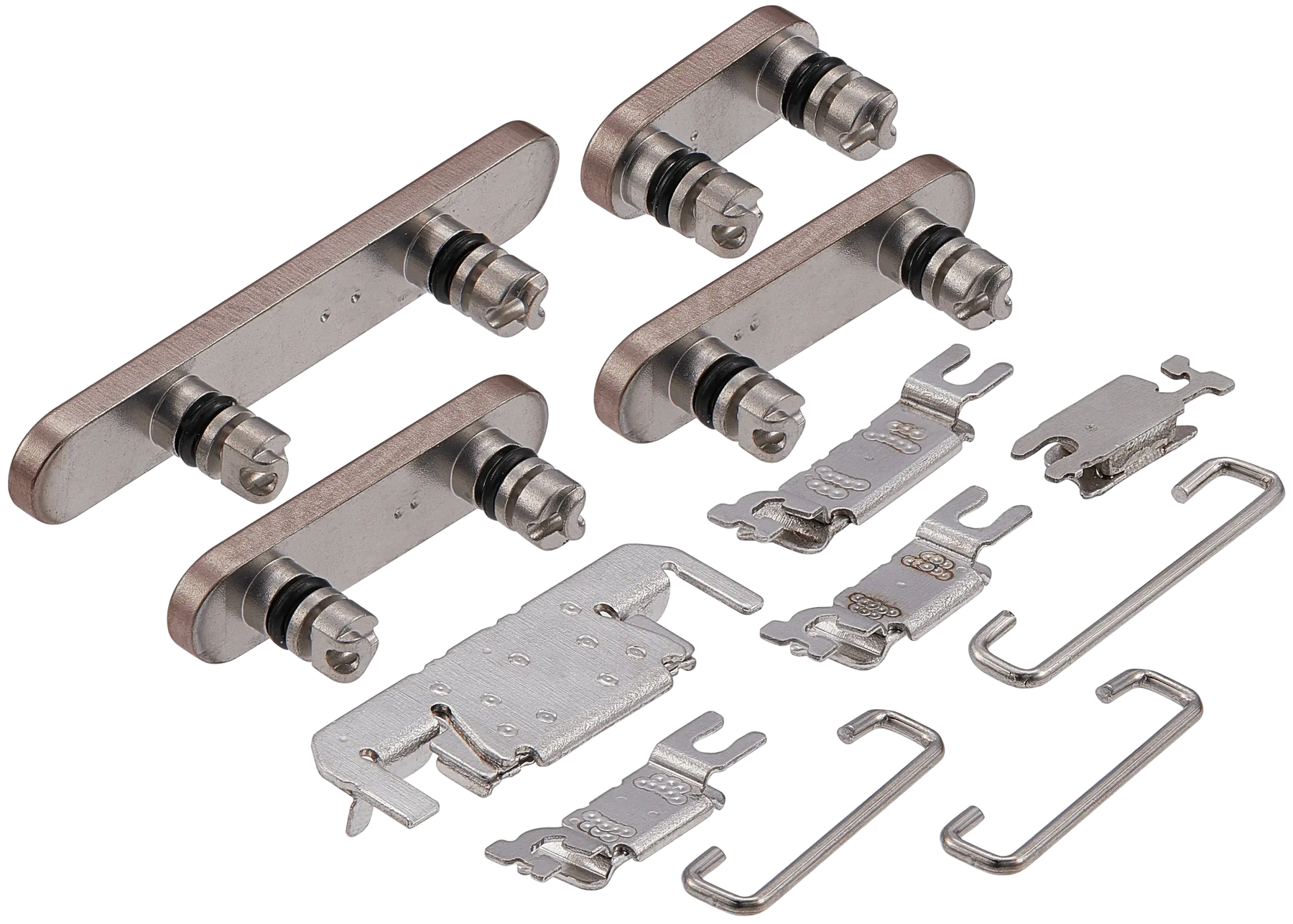 Hard Buttons (Power / Volume / Switch) Compatible For iPhone 16 Pro / 16 Pro Max (Desert Titanium)