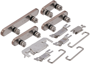 Hard Buttons (Power / Volume / Switch) Compatible For iPhone 16 Pro / 16 Pro Max (Desert Titanium)