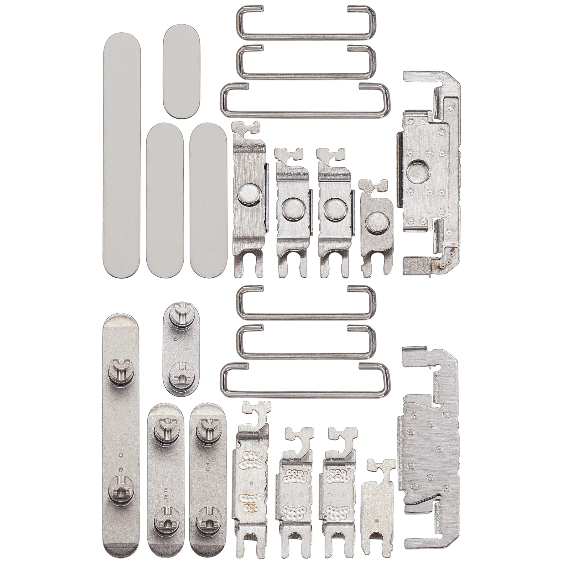 Hard Buttons (Power / Volume / Switch) Compatible For iPhone 16 Pro / 16 Pro Max (Natural Titanium)