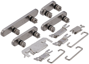 Hard Buttons (Power / Volume / Switch) Compatible For iPhone 16 Pro / 16 Pro Max (Natural Titanium)