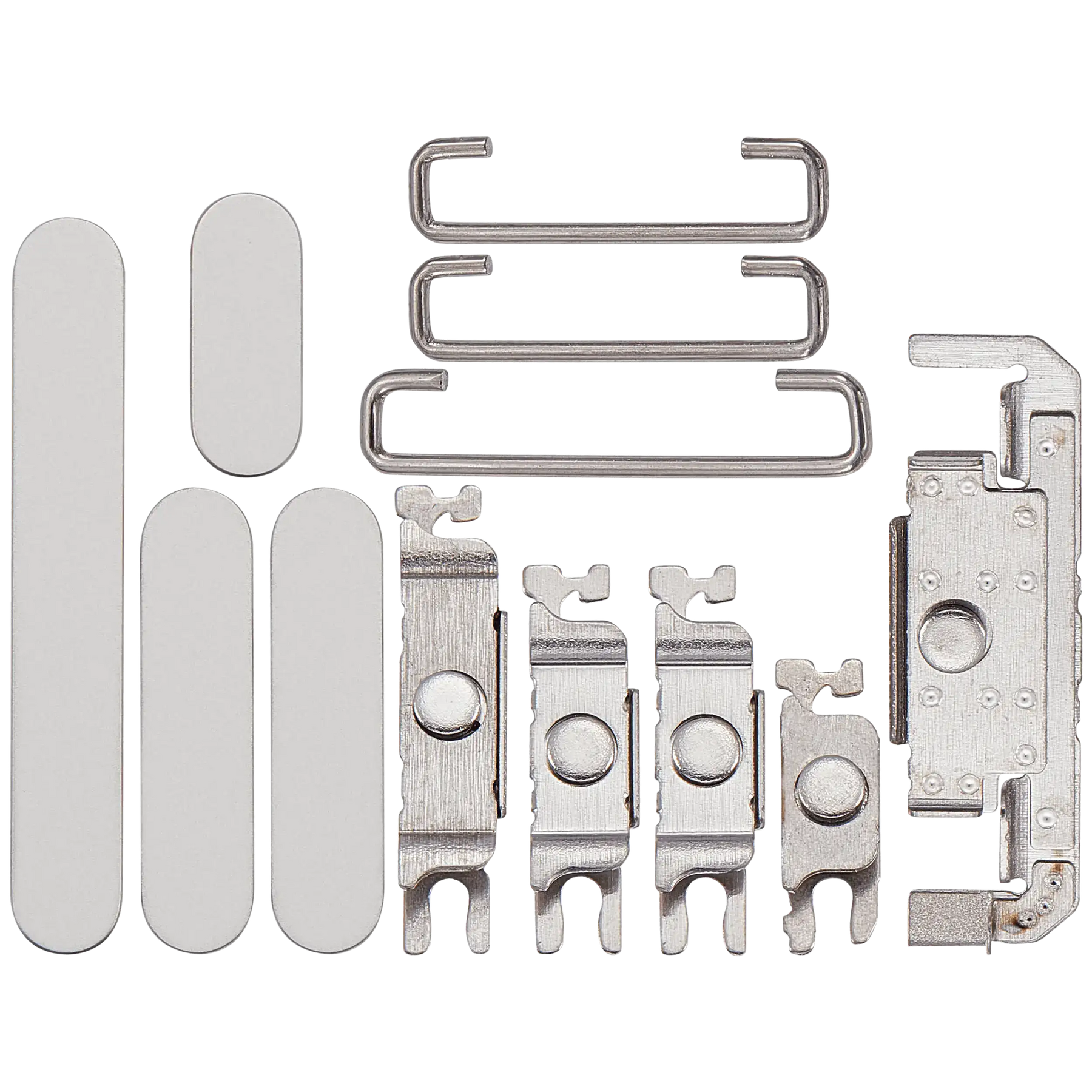 Hard Buttons (Power / Volume / Switch) Compatible For iPhone 16 Pro / 16 Pro Max (White Titanium)