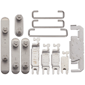 Hard Buttons (Power / Volume / Switch) Compatible For iPhone 16 Pro / 16 Pro Max (White Titanium)