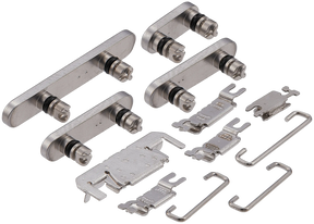 Hard Buttons (Power / Volume / Switch) Compatible For iPhone 16 Pro / 16 Pro Max (White Titanium)