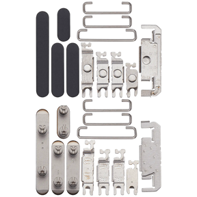 Hard Buttons (Power / Volume / Switch) Compatible For iPhone 16 Pro / 16 Pro Max (Black Titanium)