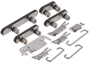 Hard Buttons (Power / Volume / Switch) Compatible For iPhone 16 Pro / 16 Pro Max (Black Titanium)