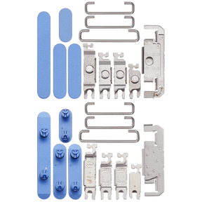 Hard Buttons (Power / Volume / Switch) Compatible For iPhone 16 / 16 Plus (Ultramarine)