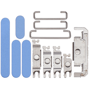 Hard Buttons (Power / Volume / Switch) Compatible For iPhone 16 / 16 Plus (Ultramarine)