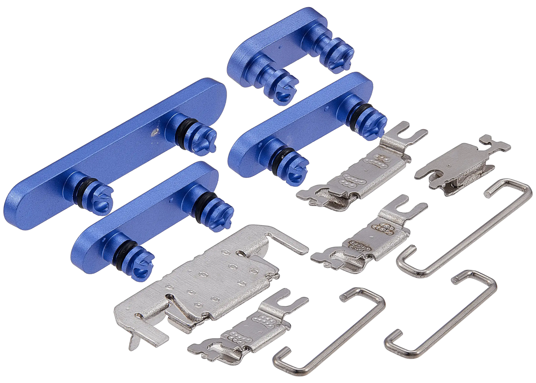 Hard Buttons (Power / Volume / Switch) Compatible For iPhone 16 / 16 Plus (Ultramarine)