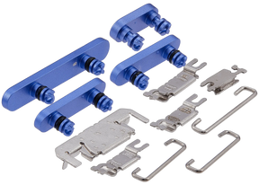 Hard Buttons (Power / Volume / Switch) Compatible For iPhone 16 / 16 Plus (Ultramarine)