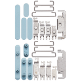 Hard Buttons (Power / Volume / Switch) Compatible For iPhone 16 / 16 Plus (Teal)