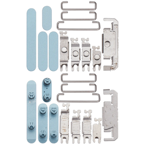 Hard Buttons (Power / Volume / Switch) Compatible For iPhone 16 / 16 Plus (Teal)