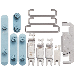 Hard Buttons (Power / Volume / Switch) Compatible For iPhone 16 / 16 Plus (Teal)