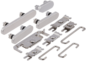 Hard Buttons (Power / Volume / Switch) Compatible For iPhone 16 / 16 Plus (White)