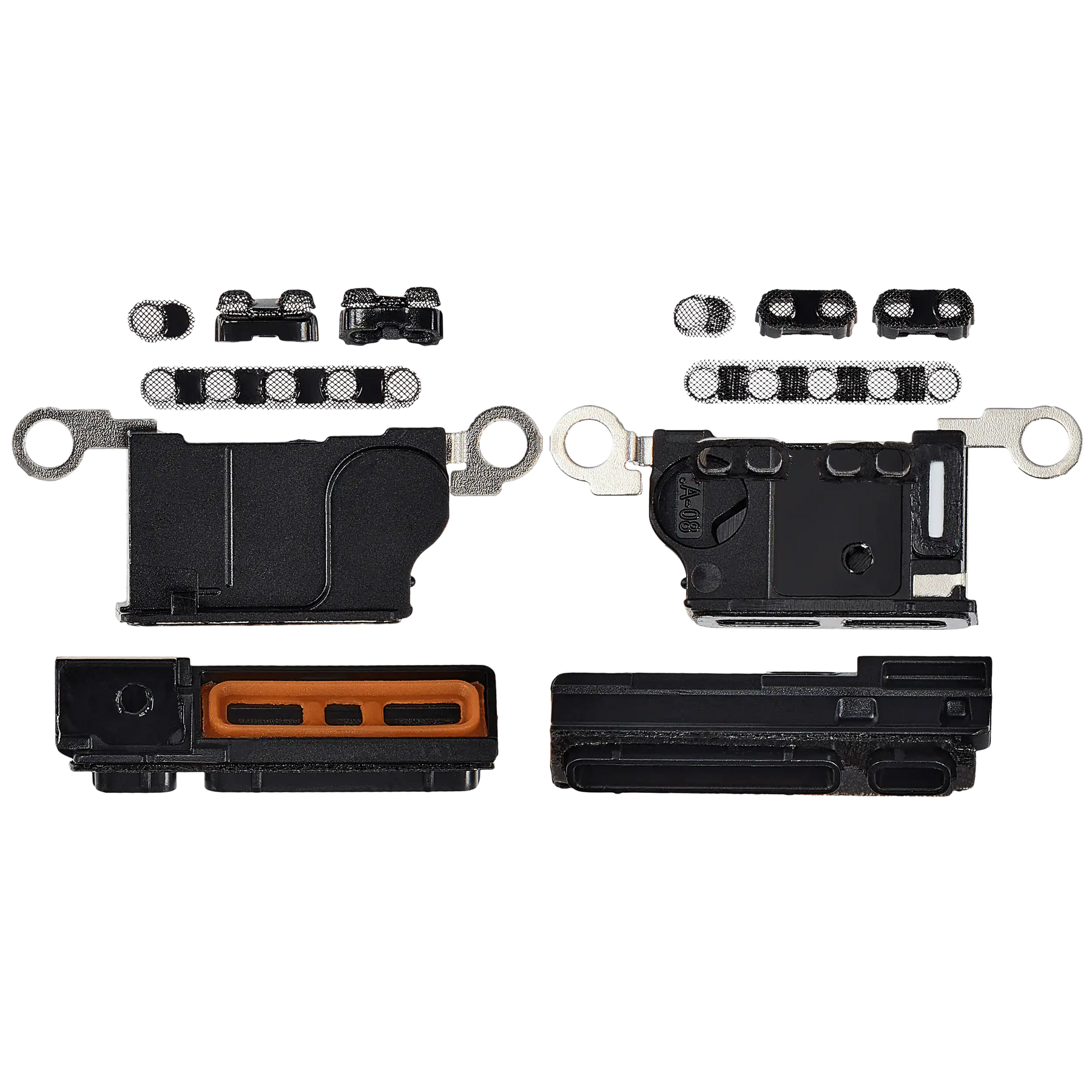 Loudspeaker / Mic Mesh Compatible For iPhone 16 Pro Max (Natural Titanium) (10 Pack)