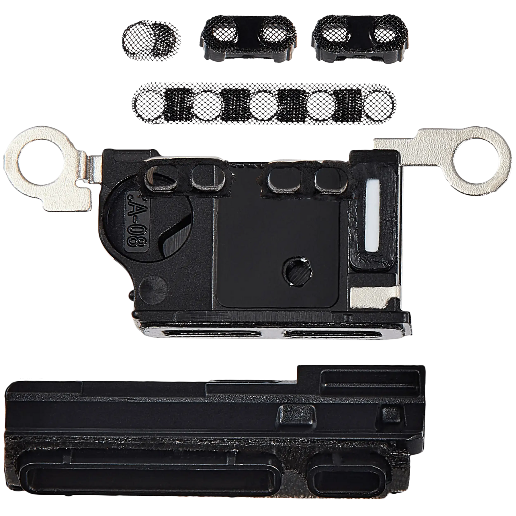 Loudspeaker / Mic Mesh Compatible For iPhone 16 Pro Max (Natural Titanium) (10 Pack)