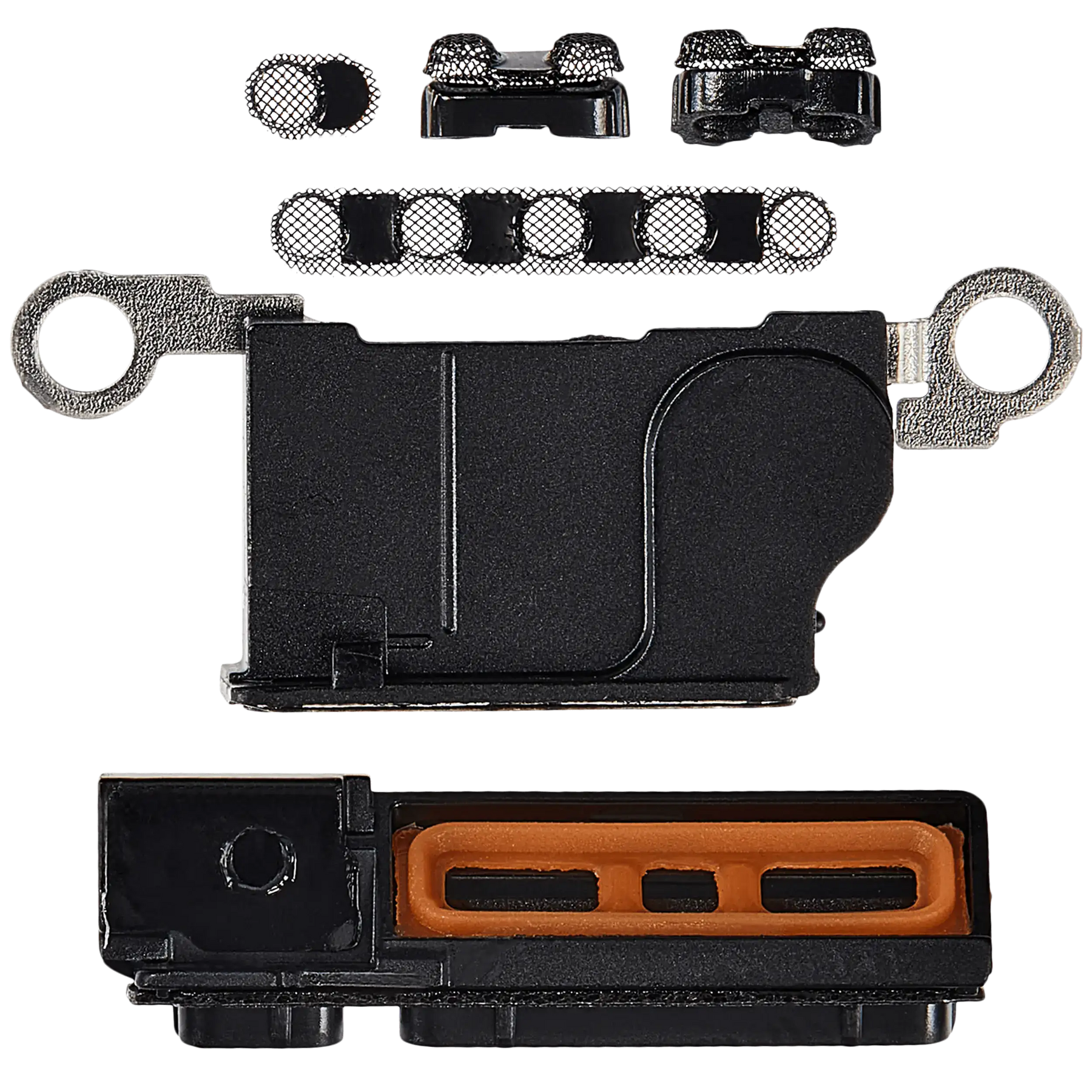 Loudspeaker / Mic Mesh Compatible For iPhone 16 Pro Max (Natural Titanium) (10 Pack)