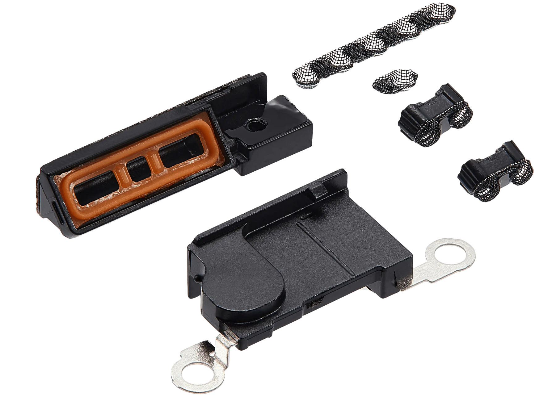 Loudspeaker / Mic Mesh Compatible For iPhone 16 Pro Max (Natural Titanium) (10 Pack)